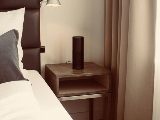Alexa im Hotelzimmer