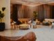 Trendige Hotel Lobby